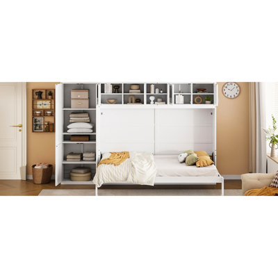 Bed With Storage For Queen In Gray - Streamlined And Functional Size Declutter Your Living Area