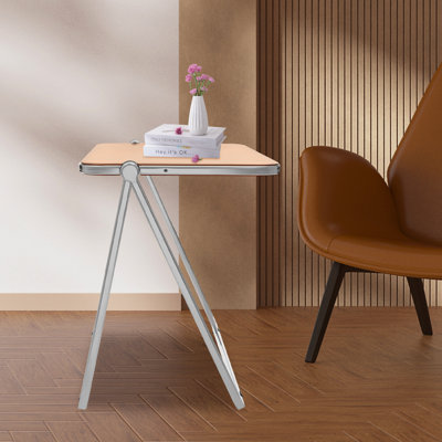 Table-plateau pliable et portative en acrylique