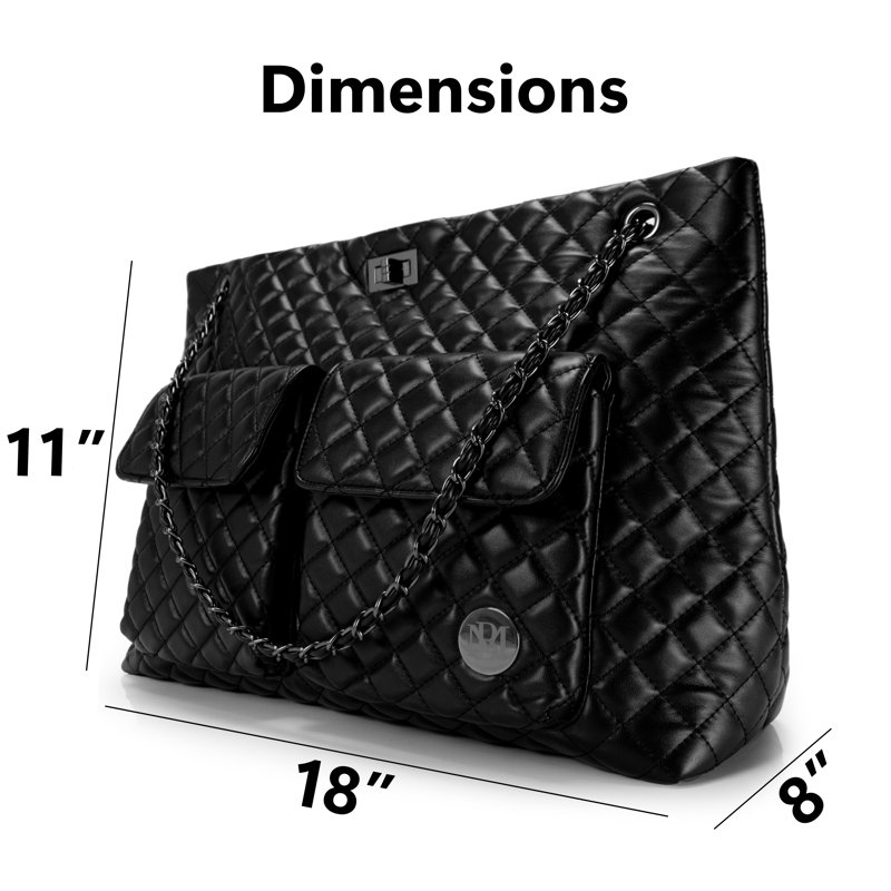 Sac de voyage Badgley Mischka Diana, Black