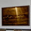 «Horses at Sunrise 2», reproduction encadrée-20656126