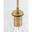 1 - Light Satin Gold Schoolhouse Pendant