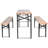 Rodriguez 4 - Person Patio Dining Set with Rectangular Table