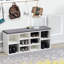 10 Pair Shoe Storage Bench