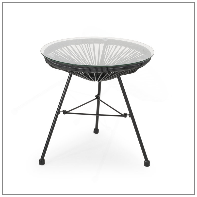 Table d'appoint NUSA, Noir