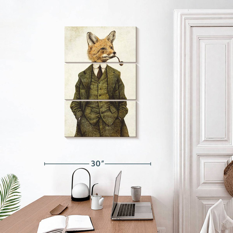 Ketti The Fox, 32" H x 20" W