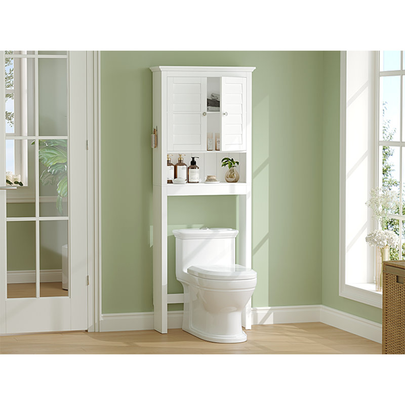 25.3X9.1X66.54 Over The Toilet Storage Cabinet