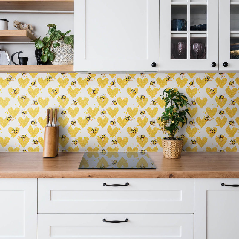 Baywood 50cm x 100cm PVC Field Tile in Yellow