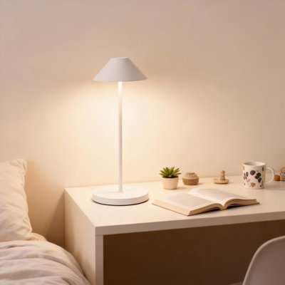 16 po Lampe de table Mid-Century Modern