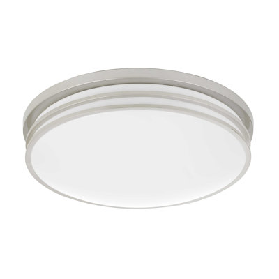 Lathan Glass LED Flush Mount