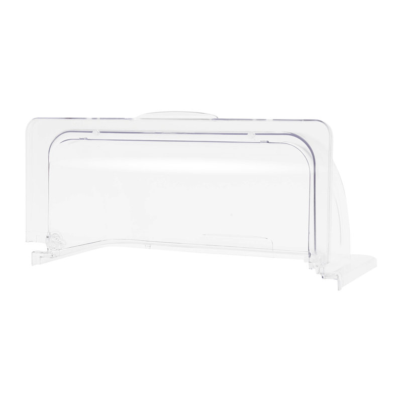 OUKANING 6Pcs Rectangular Clear Food Display Cover for Half Size 1/2 Chafing Dish