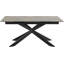 Fiona Extendable Metal Base Dining Table-98683580-98683582
