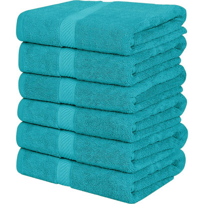 Ensemble de 6 serviettes pour salle de bain Dyshaun