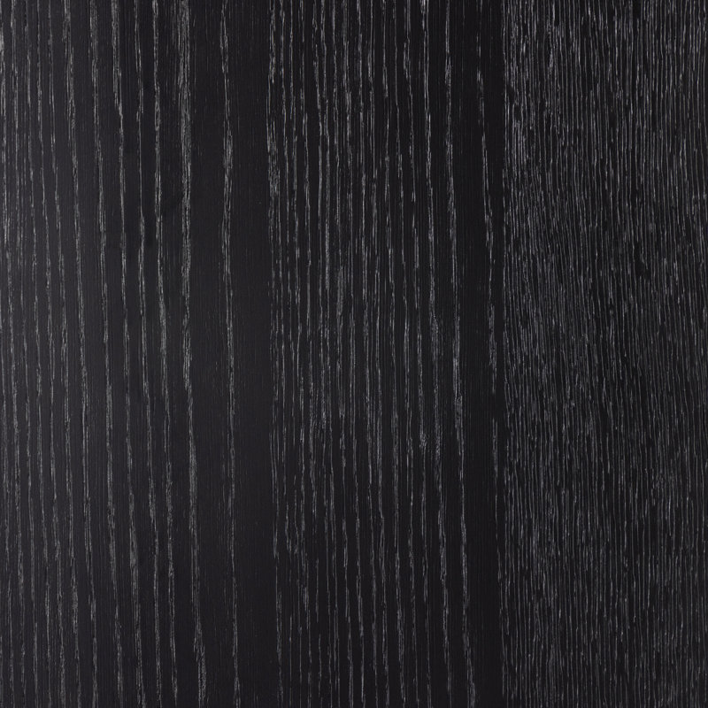 Millie China Cabinet, Drifted Matte Black