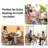 Maleik Wood Patio Folding Chair Folding Chair Set