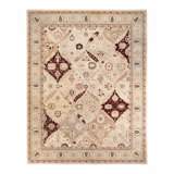 Classic One-of-a-Kind 9' 4" X 12' 1" Hand Knotted Area Rug