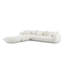 Chris 316.2Cm Round Arms Modular Sofa
