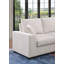 Canapé-lit modulaire en forme de U de 132 po en chenille avec lit coulissant, méridienne de rangement, console avec porte-gobelet rabattable et ports de charge USB Type-C-132427195