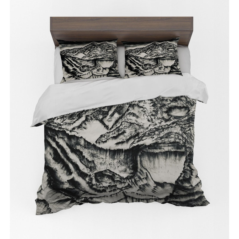 Comforter Set Carlos Grisales Art, Black The Lost