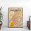 Carte de New York, impression sur papier-31734284