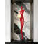 Sculpture DEL luxueuse en fibre de verre