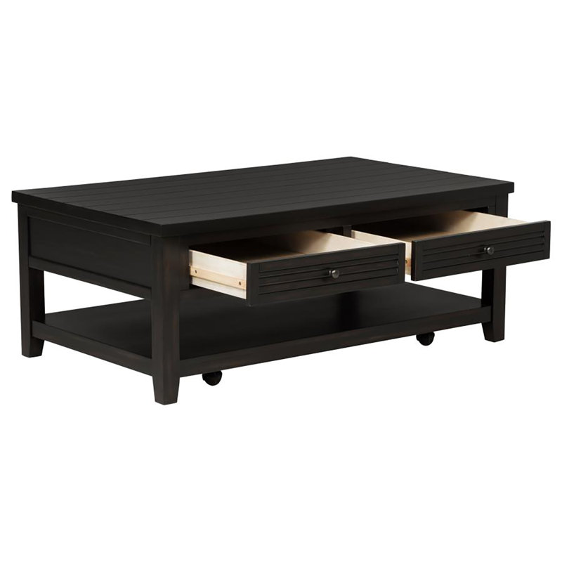 Table basse à 2 tiroirs Inett