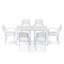 Bacup Rectangular Outdoor with Umbrella Hole Dining Table-1294248352-1294248362-1294248367