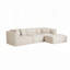 Canapé 122,1 "avec 3 coussins et repose-pieds-604995557
