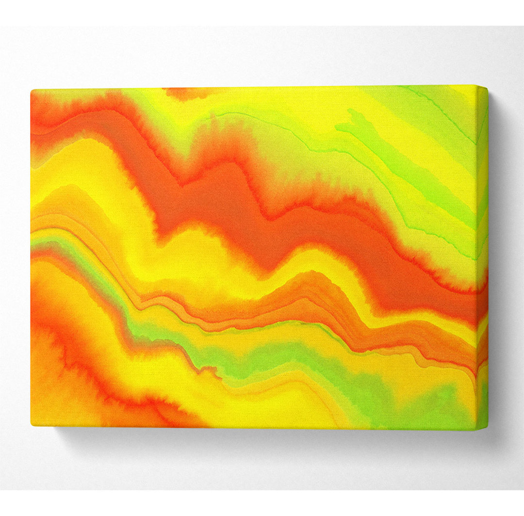 Kunstdruck Paint Waves