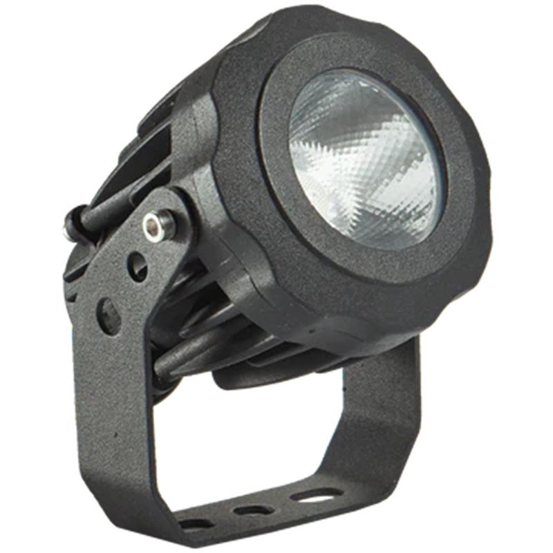 20W Black Cast Aluminum LED Outdoor Spotlight