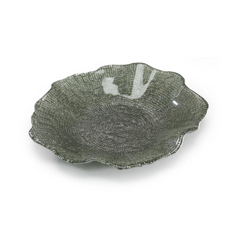 Folies Plate Cm.28, Green