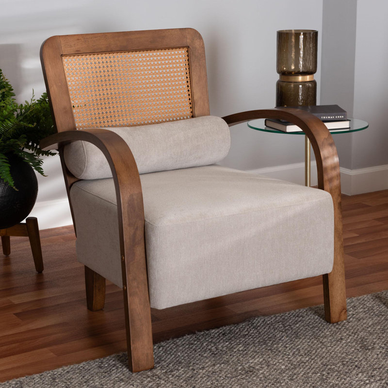 Chaise avec accoudoirs Baxton Studio