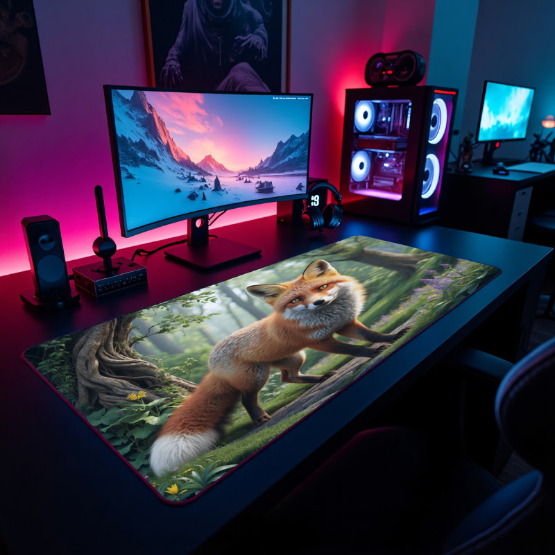 Polyester Desk Pad, 23.6x13.8
