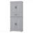 Bathroom Storage Cabinet With Multi-Functional Storage Space, Drawer With Slide Rails, Adjustable Shelf, Grey-1043564804