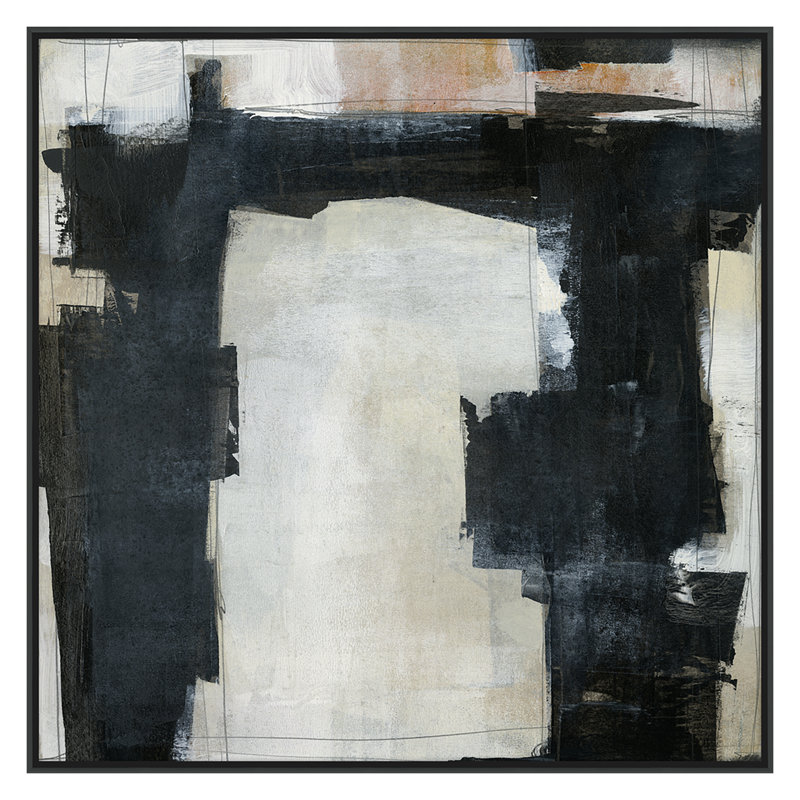 Meditations 5 Print by Maeve Harris, Black, 50" H x 50" W x 2.63" D