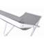 Chaise longue d'extérieur en aluminium pour patio