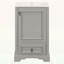 Meuble-lavabo de 20 pouces avec lavabo en céramique et plusieurs options de rangement-711043018