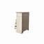 Commode de rangement en bois blanc antique antique avec commode 1 pièce