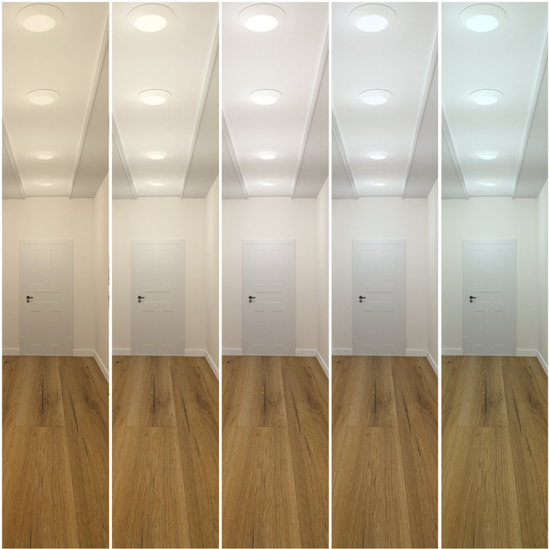 7-Inch LED Disk Light - 15W Flush Mount Ceiling Light