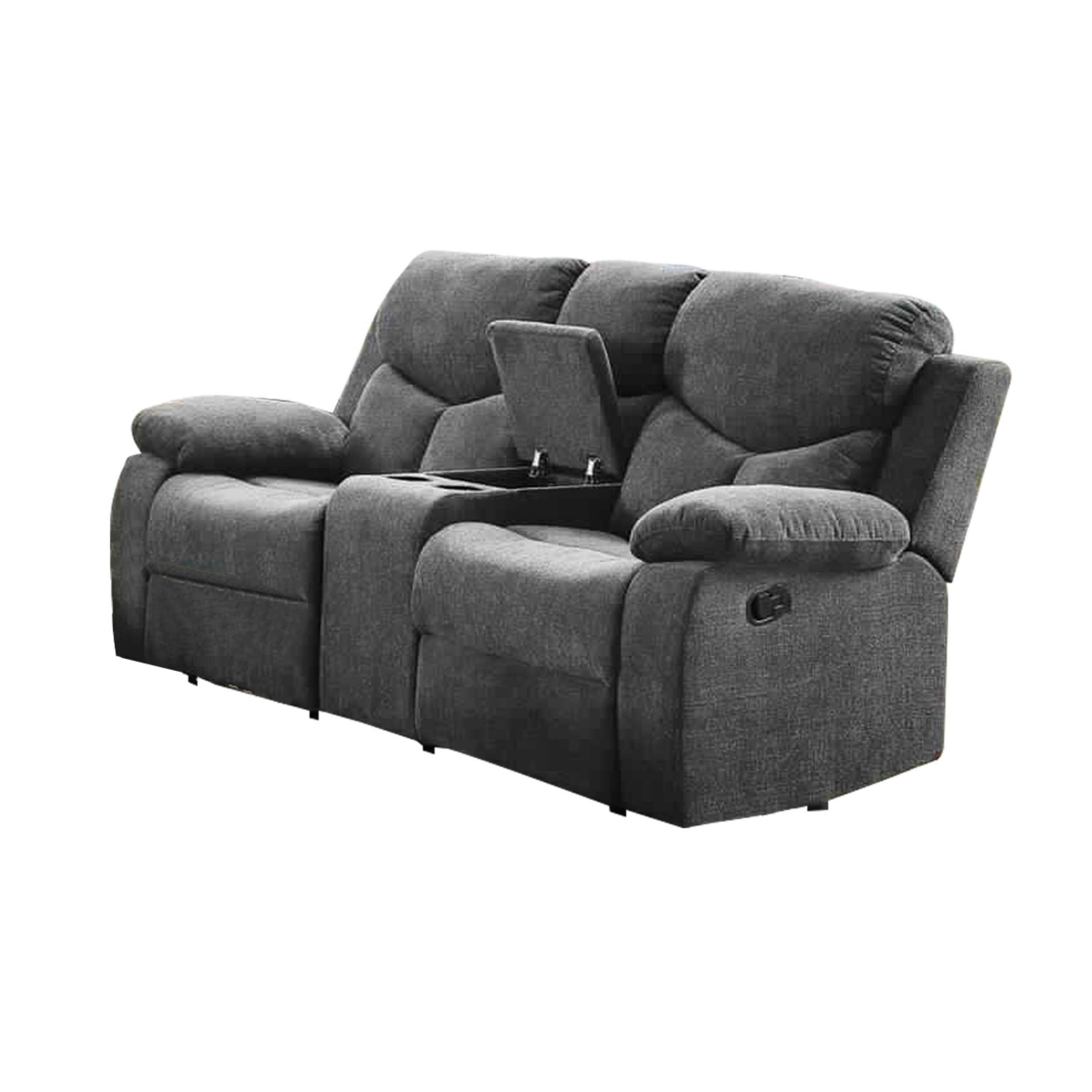 Latitude Run® Herriman 70.5 Contemporary Microfiber Push Button Power  Reclining Loveseat & Reviews