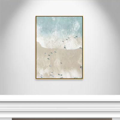 «Lay Out On The Beach I Print» par Milli Villa