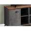 Meuble télé, console de 48 po, meuble multimédia, meuble de rangement, salon, chambre à coucher et stratifié, métal, contemporain, moderne-358266039