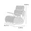 Chaise berçante rétro confortable-106871326