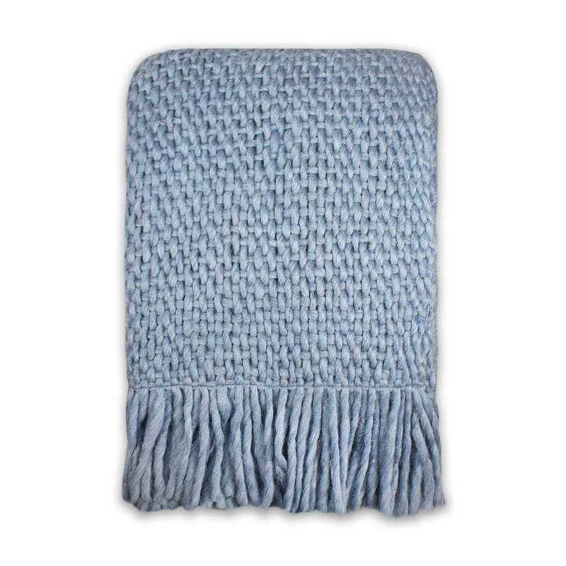Ansted Throw Blanket, Power Blue