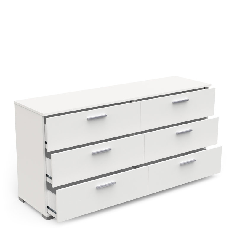 Barbaa 151cm W 6 - Drawer Chest of Drawers