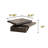 Unique Design Rotatable Coffee Table