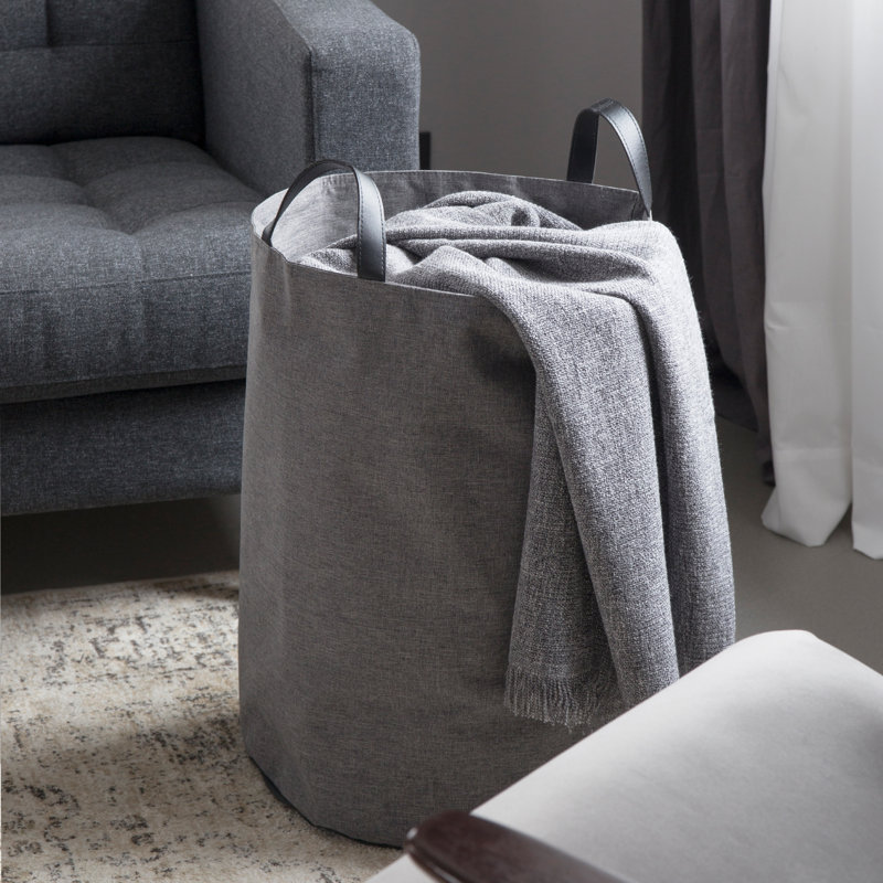 Bac de rangement Bigso Panier à linge, Gris