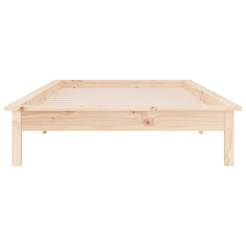 Kircho Bed Frame, Natural, 100 x 200 cm