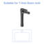 Robinet pour salle de bain à 1 trou en bronze huilé avec poignée simple, bec haut et lavabo de construction durable pour salle de bain, avec valve en céramique lisse à connexion rapide mise en place facile