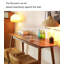 Table de bar rectangulaire Nordic Retro