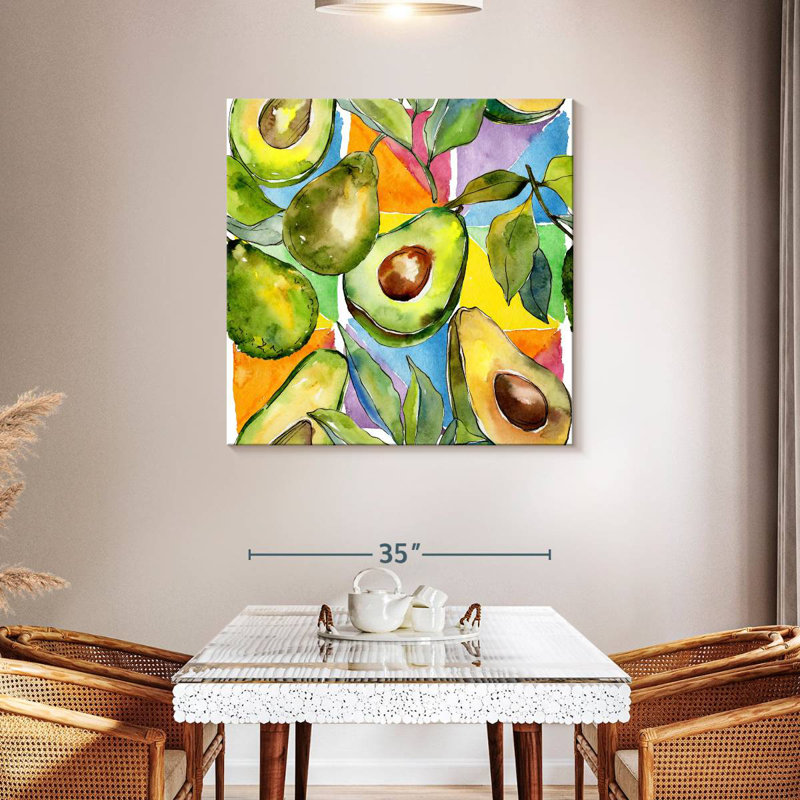Yarlin Avocados, 39" H x 39" W